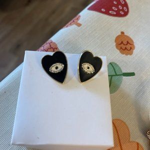 Planchet eye earrings